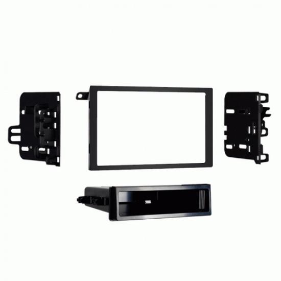 Fits Geo Tracker 92-97 Double DIN Aftermarket Harness Radio tall Dash Kit