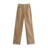 Versatile White Wide-Leg Jeans for Women - Flattering Fit, Conceals Flaws, Perfect for Pear Shapes