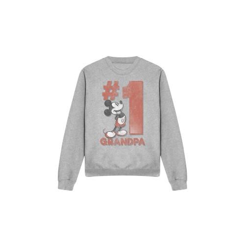 Disney Unisex mikina pro dospělé číslo 1 s motivem dědečka Mickey Mouse
