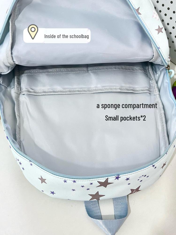 2025 Preppy Style Large-Capacity Itabag Backpack for Women, Korean Version, Ideal for Junior and High School Students
