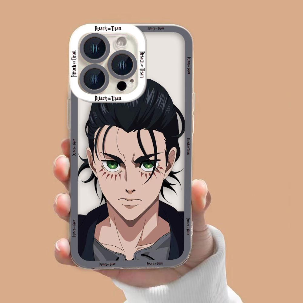A-Attack On Titan Allen Clear Phone Case For VIVO S1 V20 V21 V21E V23 V23E V25 V27 V27E V29E V30E V30 V40 V50 V60 Case Cover