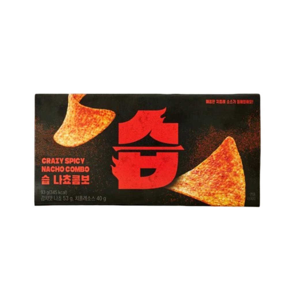 CJ Korean Nacho Chips 65g 93g 3 Flavors Bibigo Seaweed Dasida Beef Seasoning Crazy Spicy Kimchi Nacho K-Snack