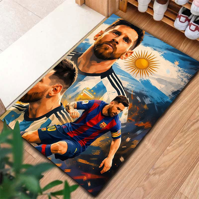 Argentina National Football Team Carpet Rug for Living Room Bedroom Home Sofa Decoration,Kids play Non-slip Floor Mat