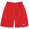 Basketball Red X Size S Size Men's Pants, 54RM310, Black, (Japan S)