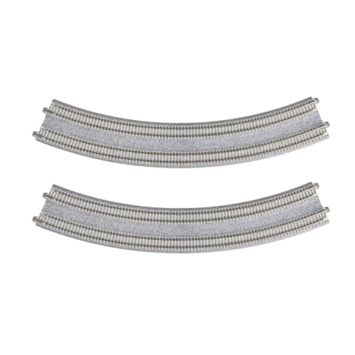 KATO N Gauge Double-Track Curved Track R480/447-45, Set of 2, 20-185, Model Railroad Supplies