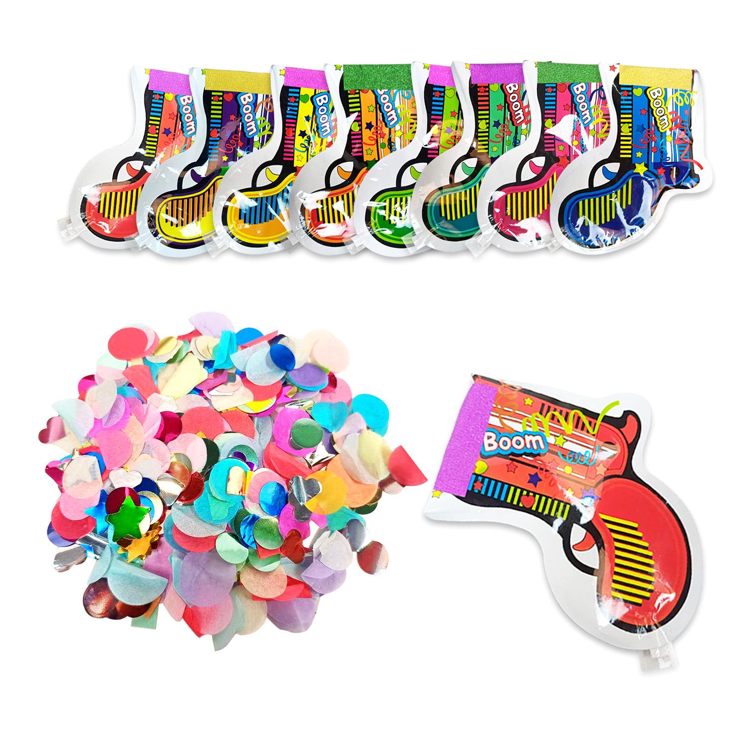 Inflatable Confetti Gun: TikTok Style for New Year & Wedding Parties - Celebrity Cool Toy Prop