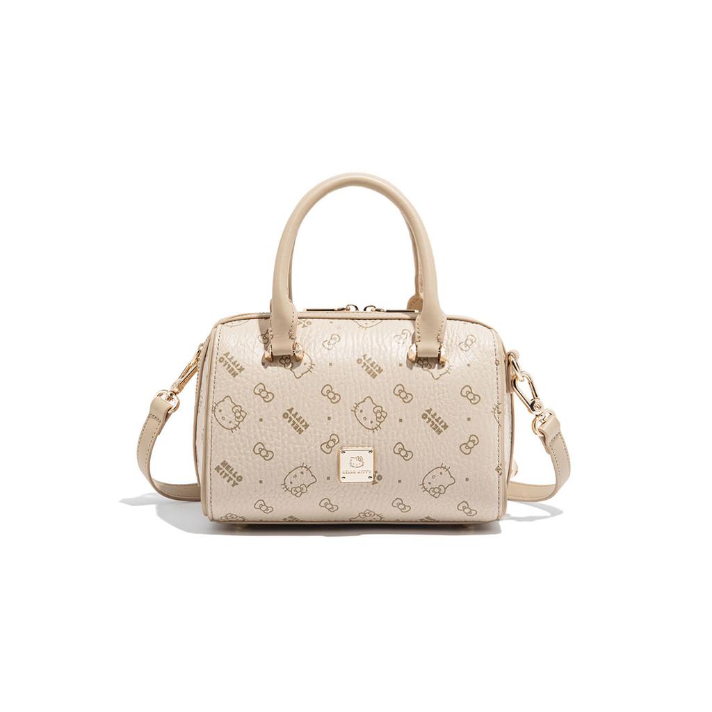 New Sanrio Hello Kitty PU Boston Bag, Shoulder Bag, Crossbody Bag, Handbag Regular Women's Multicolor SHHF41496