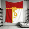Standard Liège Wall Hanging Printed Fabric Blanket Decorative Tapestries for Bedroom Living Room Home Decor