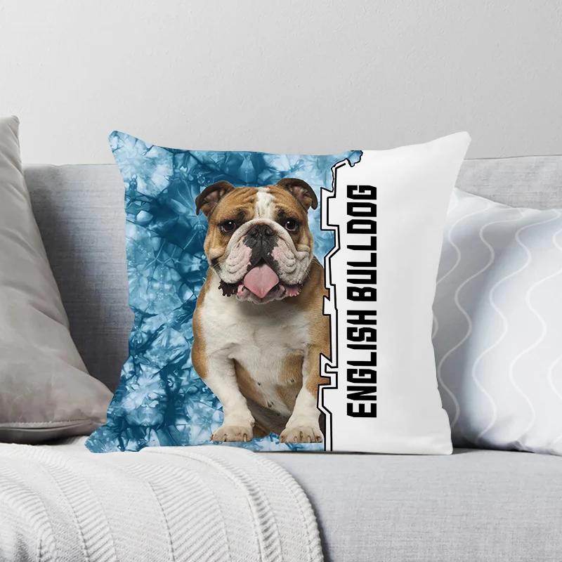 

Мода Домашній Собака Ши-тцу Наволочка Милі Тварини Наволочка для Подушки Ліжкова Наволочка для Автомобіля Дивана Домашнього Декору Наволочка Дропшипінг 12x12Inch