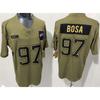 Camiseta de Equipo NFL para Hombre Ropa de Aficionado - Baltimore Ravens Cowboys Raiders Giants Broncos Estilo Uniforme