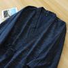 Two-piece Set of Men's Spring and Summer New 100% Cotton Bathrobe Two-piece Set of Long Pajamas, Home Wear Set, Bathrobe Set