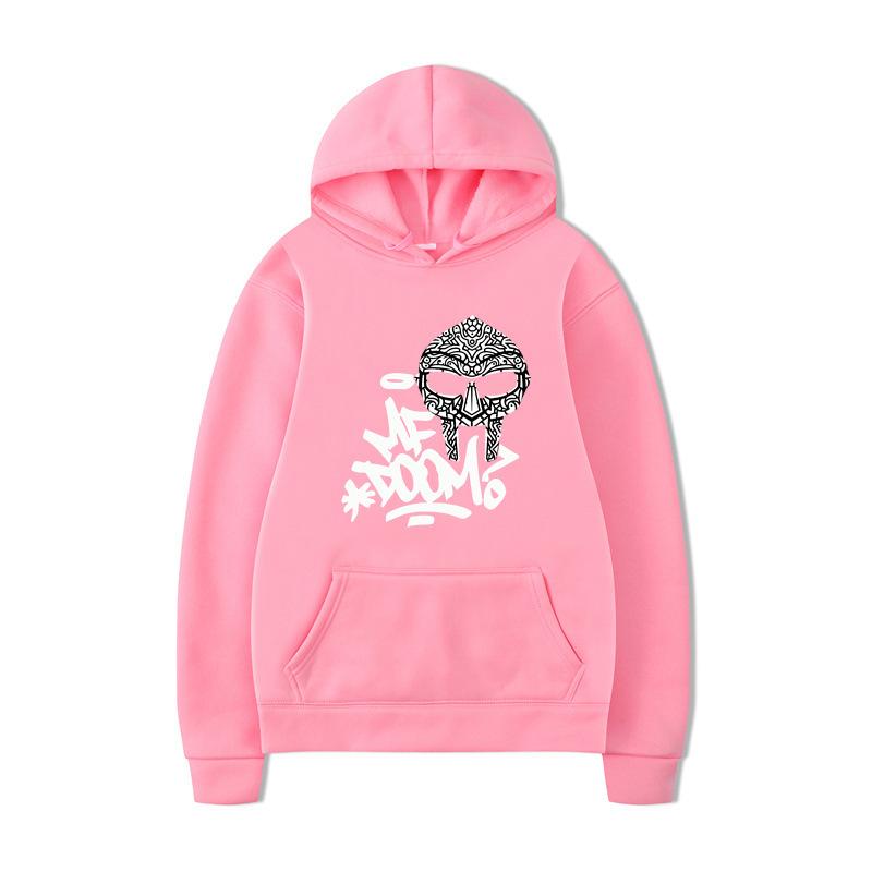 ME DOOM Printed Men's Autumn and Winter New Hoodie Brand Hoody Clothes Vintage Fashion Long Sleeve Pullovers