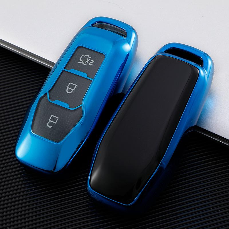 Ford Key Case for Edge, Mondeo, Taurus, Explorer, Mustang: Stylish Car Key Shell