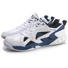 Li Ning Low top Badminton Shoes Men's White Blue AYTN003-4