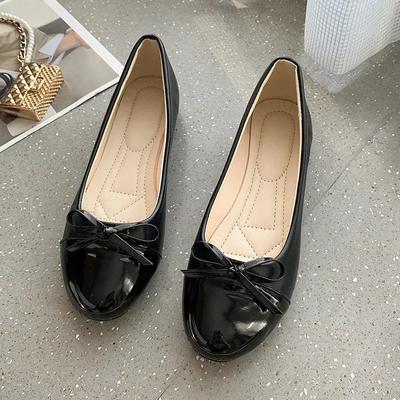 Fashion 2024Women's Flats Shoes Fashion Ballerina Woman Slip-on Loafers Elegant Bow-knot Flat Shoes Ladies Mother Shoes Zapatos De Mujer