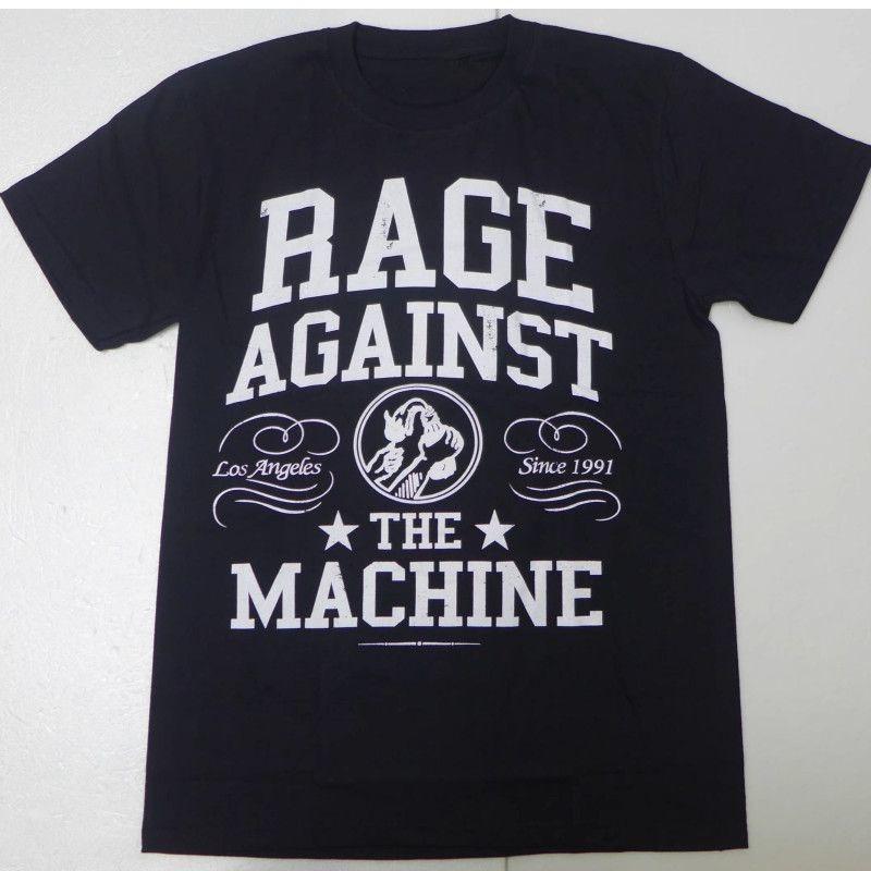 

Thai Version Rage Against The Machine Short Sleeve Rock Band TShirt with Violent Resistance Theme S разноцветный