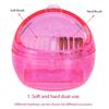 Mini Nail Art Drill Head Dual Clean Brush Dust Cleaning Case Box Polishing Manicure Tool