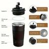 Copo Térmico de Aço Inoxidável 12,85/17,25oz Camada Dupla À Prova de Vazamento Caneca de Viagem Para Uso em Carro Esportivo ao Ar Livre Garrafa a Vácuo Portátil