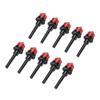10 Pcs Coffee Machine Valve Pin Replacement for Jura Coffee Maker PP Plastic Valve Pin and Silicone Seal