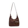 Retro fashion large-capacity tote bag 2025 winter new simple casual shoulder bag premium women's bag