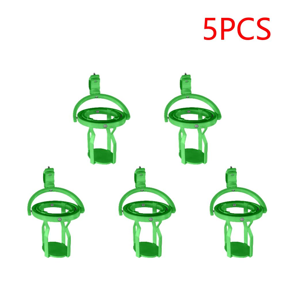 1-5PCS Gyroscopic Cup Holder Self Leveling Cup Holder Clamp Adjustable Clip On Hanging Cup Holder for Bicycles Electric Scooters