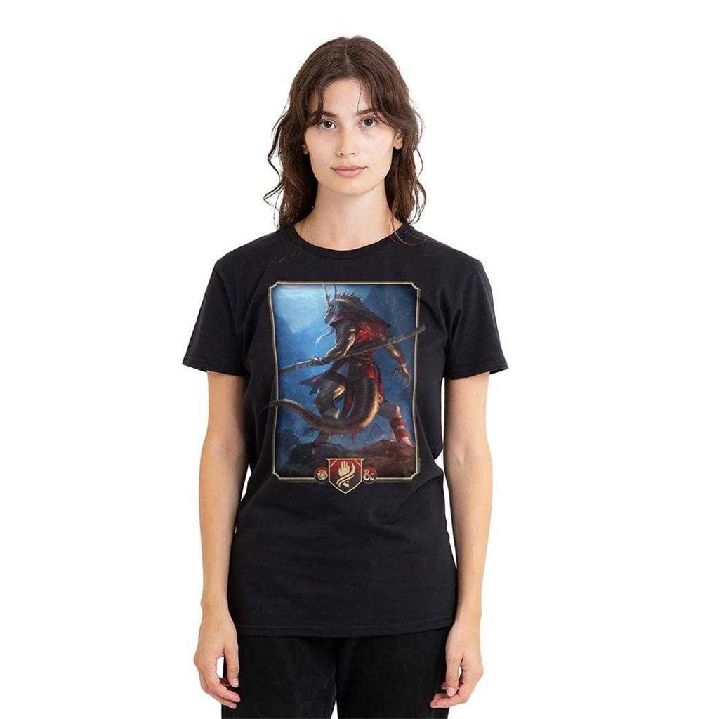 Dungeons & Dragons Womens/Ladies 2024 Monk Key Art T-Shirt