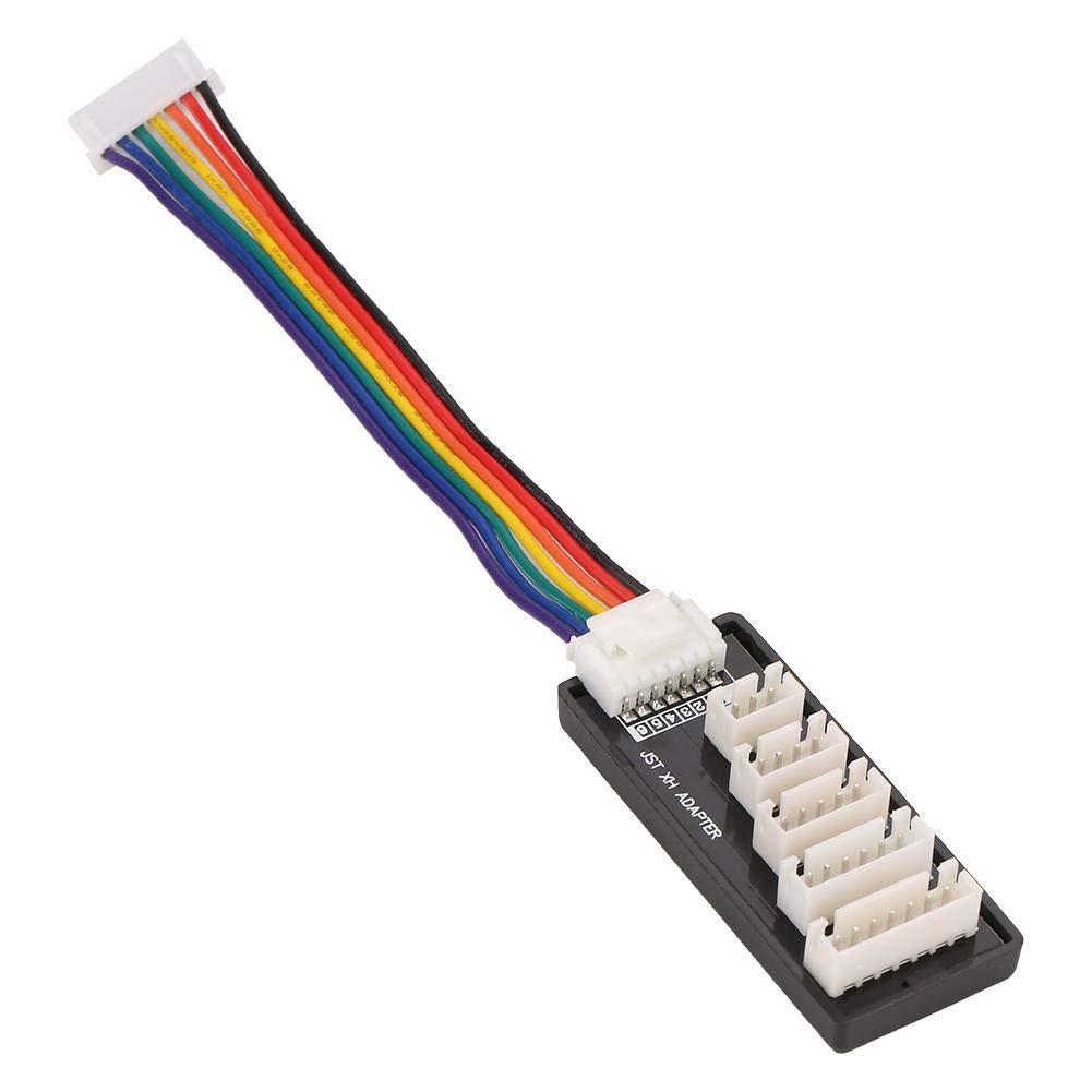 2S–6S LiPo Battery Expansion Board | Parallel Charging and Balancing Module | JST-XH Connector | For RC Helicopters, Hobby Batteries, Plastic