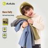Dudu Family Kids' Winter Long Sleeve Mock Neck T-Shirt