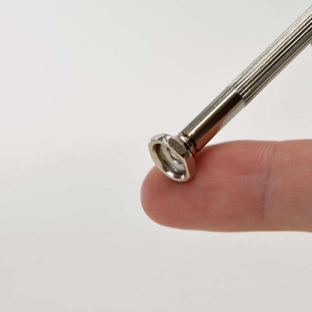 HOZAN Precision Screwdriver with Sewn Set, 6-Piece Set, Case, D-20