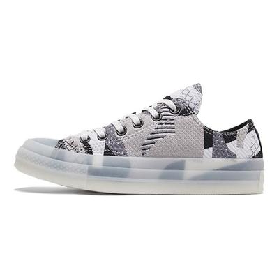 Chuck 70 Low Knit Mashup Men Sneakers Black White Gravel 570274C