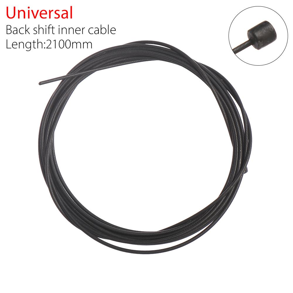 1PC MTB Road Bike Front Rear Derailleur Line Brake Inner Wire Coated Speed Shifting Cable Core Accessory 1100/1700/1550/2100mm