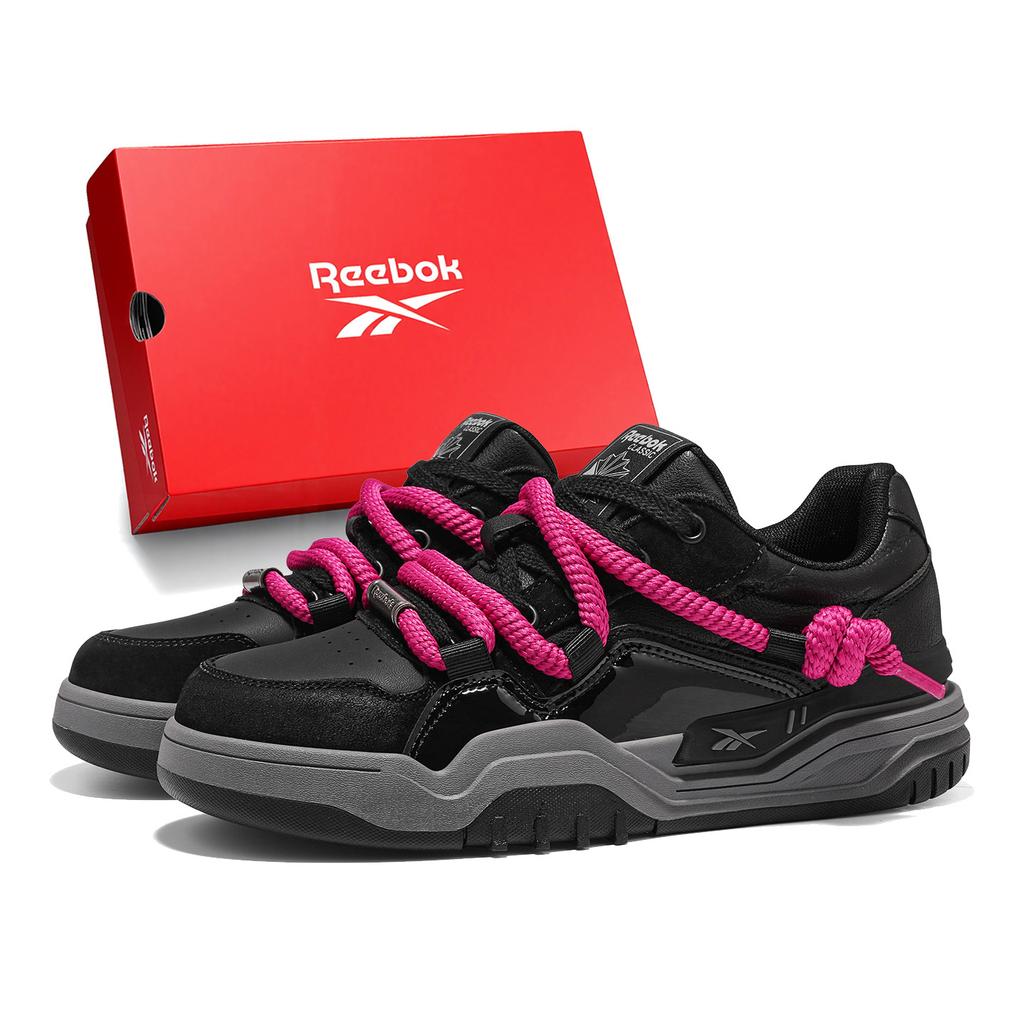 Men's Sneakers Reebok Skate Shoes Men's Low-top Burgundy/Black Purple/Green
