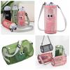 Handbag Mesh Shoulder Bag Korean Style Water Bottle Drawstring Bag Mesh Crossbody Bag  Summer
