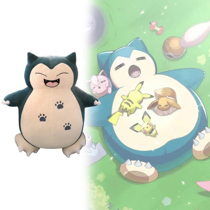 Pokmon Plush Snorlax Toy Cartoon Super Soft Crystal Children Festival Gift Doll