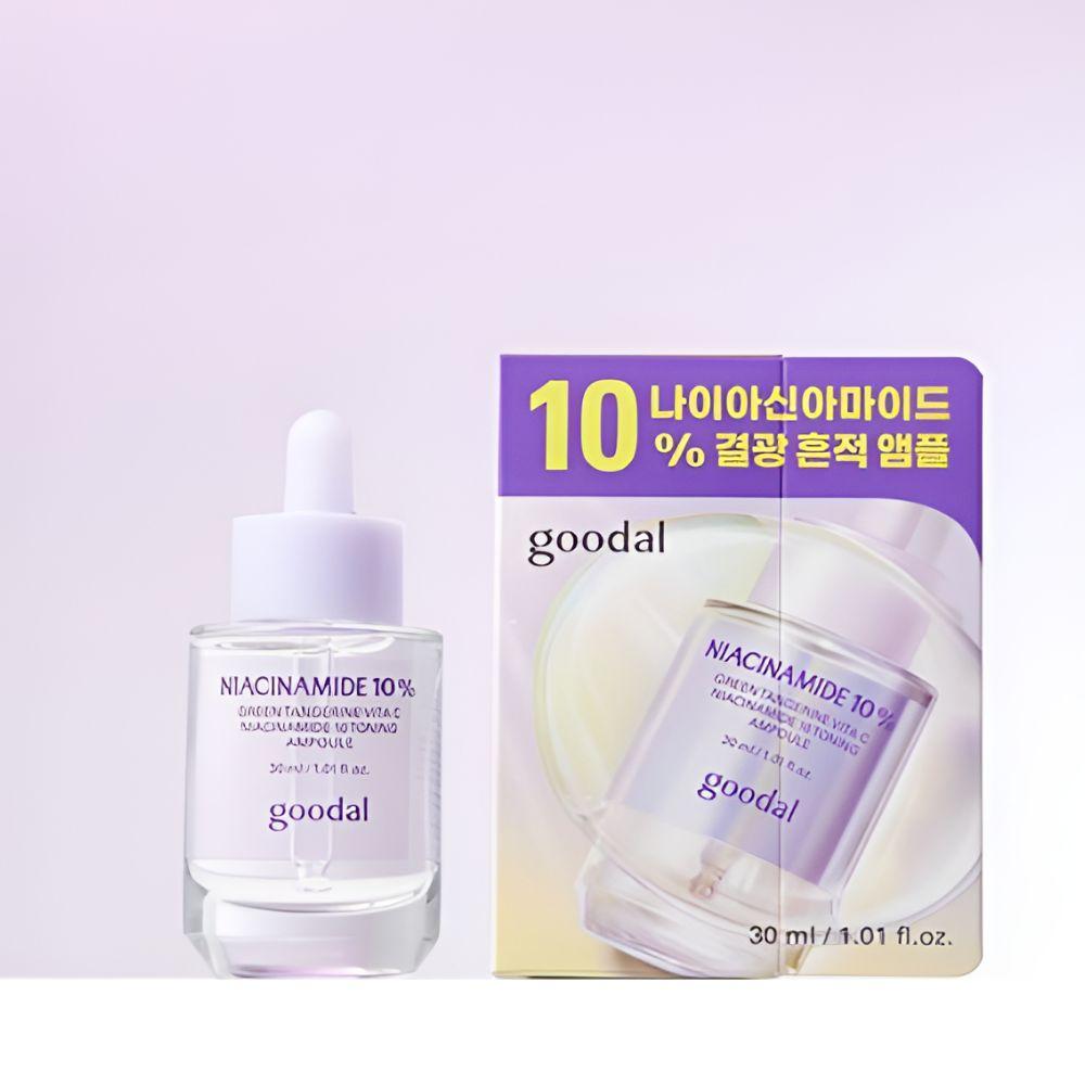 Goodal Green Tangerine Vita C Niacinamide 10% Brightening Wrinkle Care Ampoule 30ml