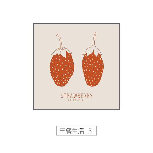 Severské minimalistické zátiší Umělecké obrazy na plátně Domácí dekorace Kreslený obraz do obývacího pokoje Ložnice a obrázky Jídlo Plakát