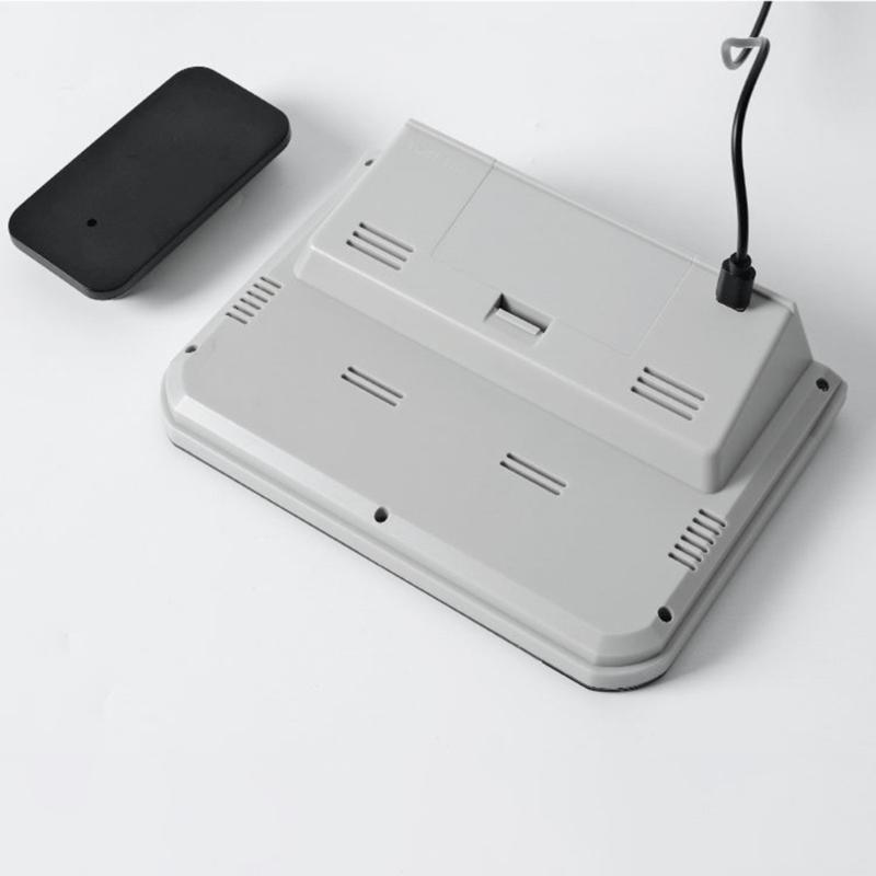 Wetterstationen Drahtlos Innen Außen, Heim Atomics Uhr Temperatur Luftfeuchtigkeit Barometer Innen Außen Thermometer