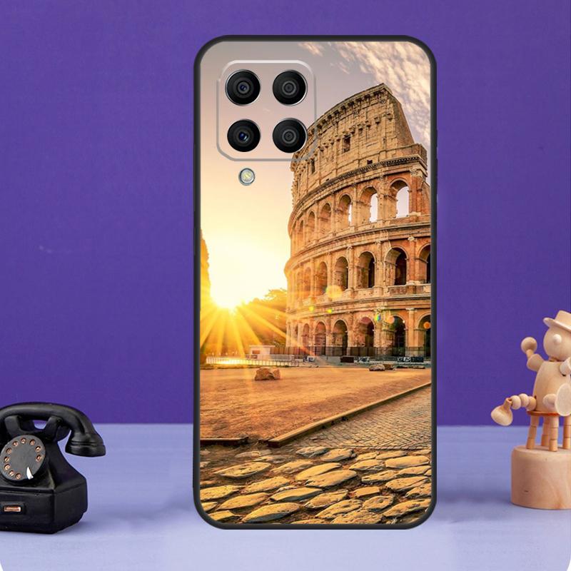 Pouzdro Colosseum Řím Itálie Pro Samsung Galaxy M54 M34 M14 M21 M31 M51 M12 M32 M52 M13 M33 M53 M30s M31s M20 M55