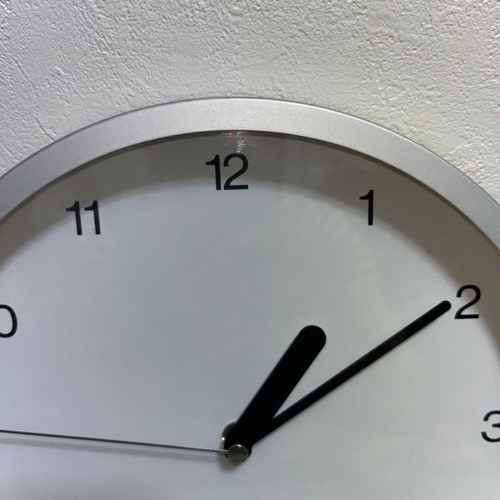 Used MUJI Simple Wall Clock 90s