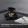Resin Dragon Figurine Gothic with Pinions Lifelike for Bookshelf