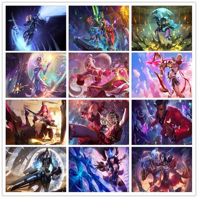 5D Platz Diamant Stickerei League Of Legends Strass Diy Spiel Diamant Malerei Mosaik Cartoon Home Dekoration Bild