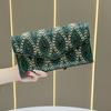 Sac à main, Sac pochette, Sac bandoulière exquis pour femme incrusté de diamants, Sac à main, Sac à chaîne