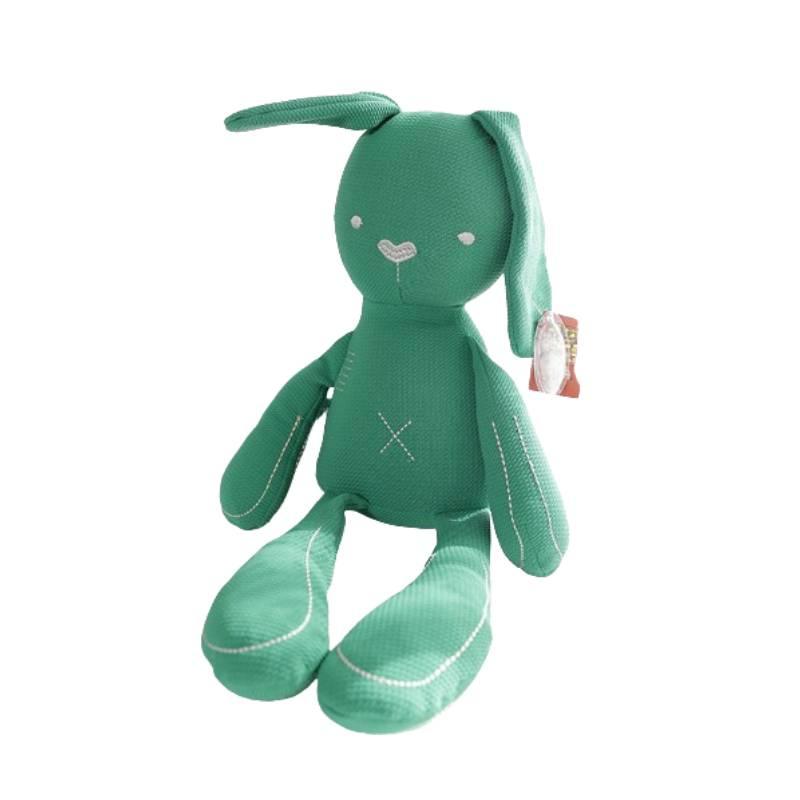 Adorable Cartoon Pacifier Bunny Plush Toy For Newborns Cute And Cuddly Soft Short Plush Available In Blue Pink White Yellow And Green 50cm/19.68in