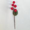 6 Pcs Imitatie Berry DIY Hoed Slingers Rood Fruit Kerst Decoratie Rood Fruit Handgerolde Tak Kerst Accessoires Artificial Decor