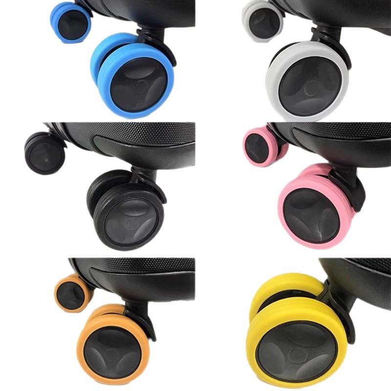 Silicone Thickened Wear-resistant, Shock-absorbing and Noise-reducing Universal Wheel Silent Cover for Suitcase Casters