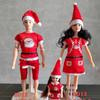 11.8inch Doll Christmas Dress Christmas Elfs Series Christmas Doll Clothes  Kids Toy Gift