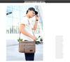 Men's Multi-Layer Canvas Crossbody Bag - Large Capacity, Casual & Versatile