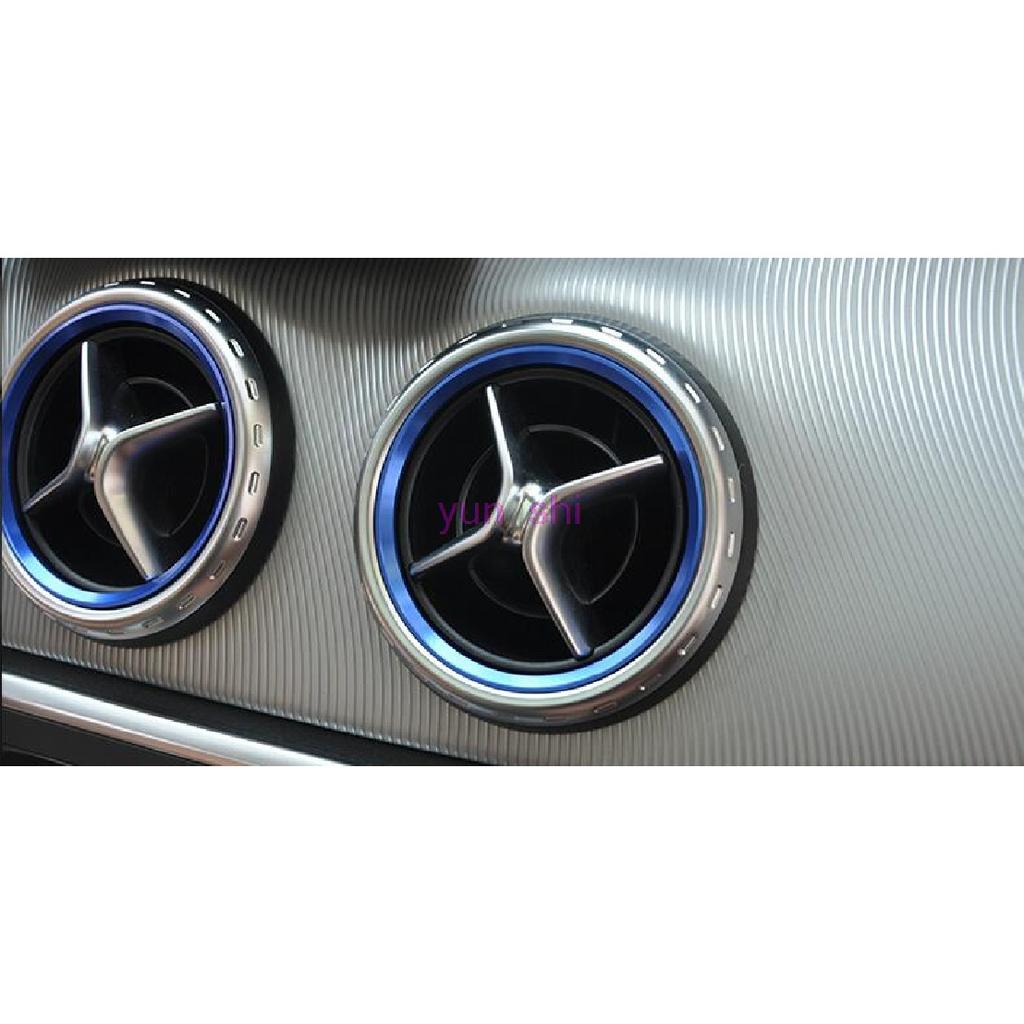 Car Styling Vent Air Outlet Frame Ring Cover For Mercedes Benz GLA CLA Class C117 X156 CLA180 CLA GLA 200 GLA220