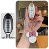 Nissan 14th Gen Sylphy Key Case for Qijun, Murano, Tiida, Teana, Qashqai - Women's Classic Style