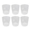 6 Pcs LED Multicolor Whisky Cup Water Activated Fun Light Up Drinking Tumblers Octagonal Cup